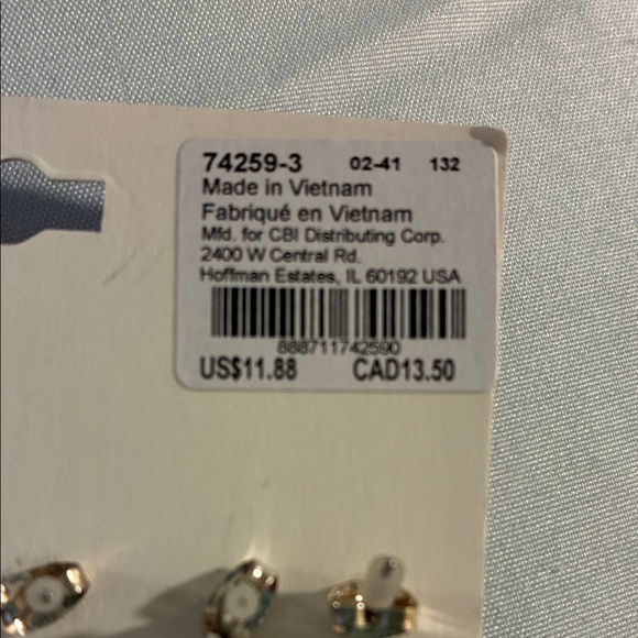 SALE 6 Claire's Earring Sets NEW Party Gifts Birthday Favors - Picture 6 of 6